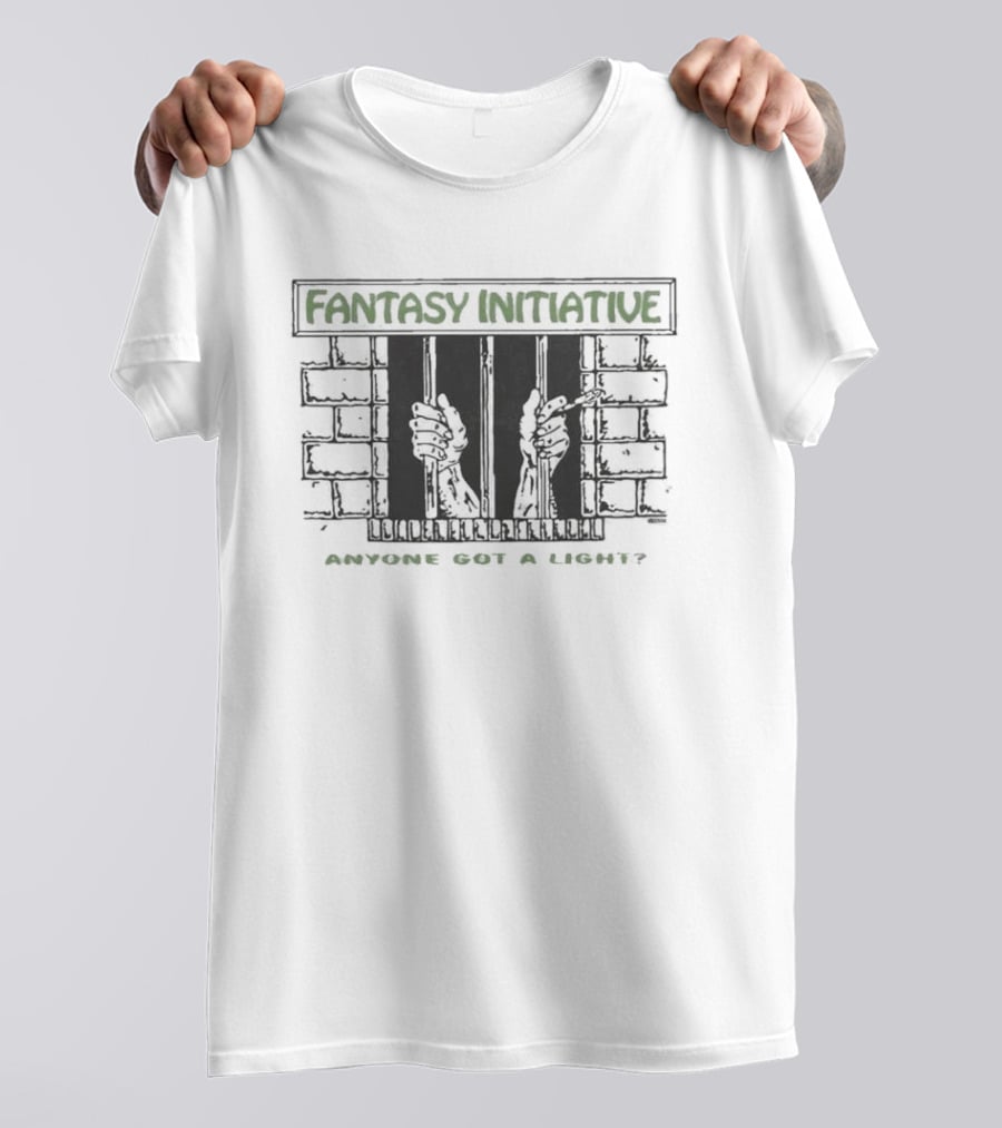 Fantasy Initiative Anyone Got A Light Hands Behind Bars T-Shirt