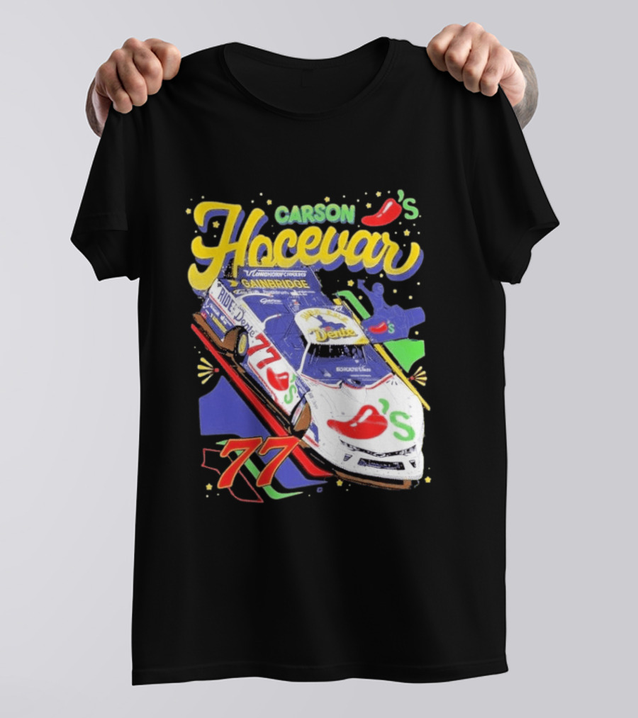 Carson Hocevar 77 Chili's Racecar Gainbridge Venturini Motorsports T-Shirt