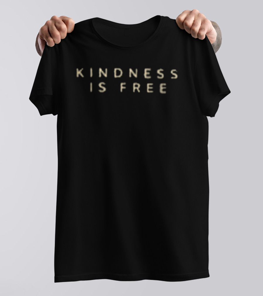 Gbclark Kindness Is Free Midnight Mood T-Shirt