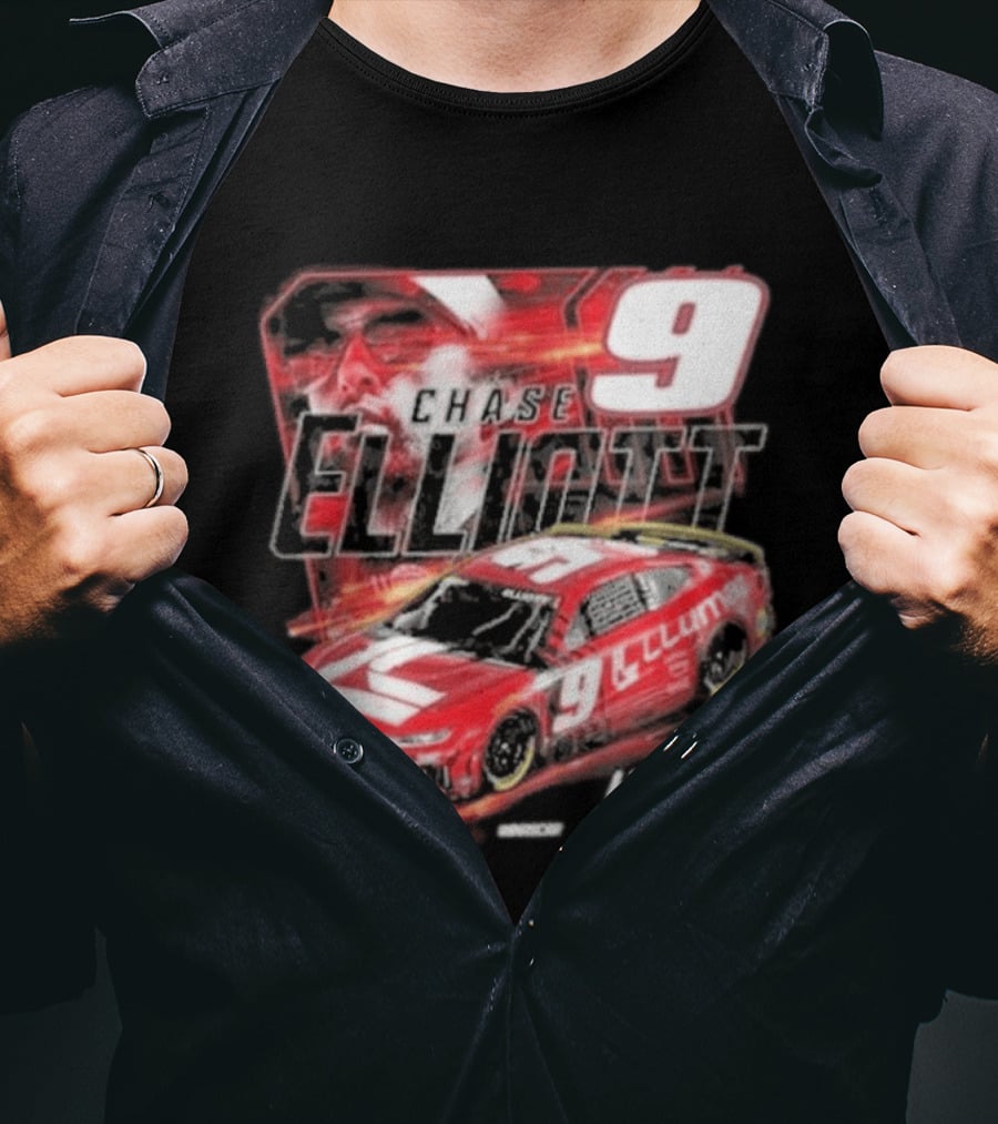 Hendrick Motorsports Chase Elliott #9 Llumar Racing Car T-Shirt