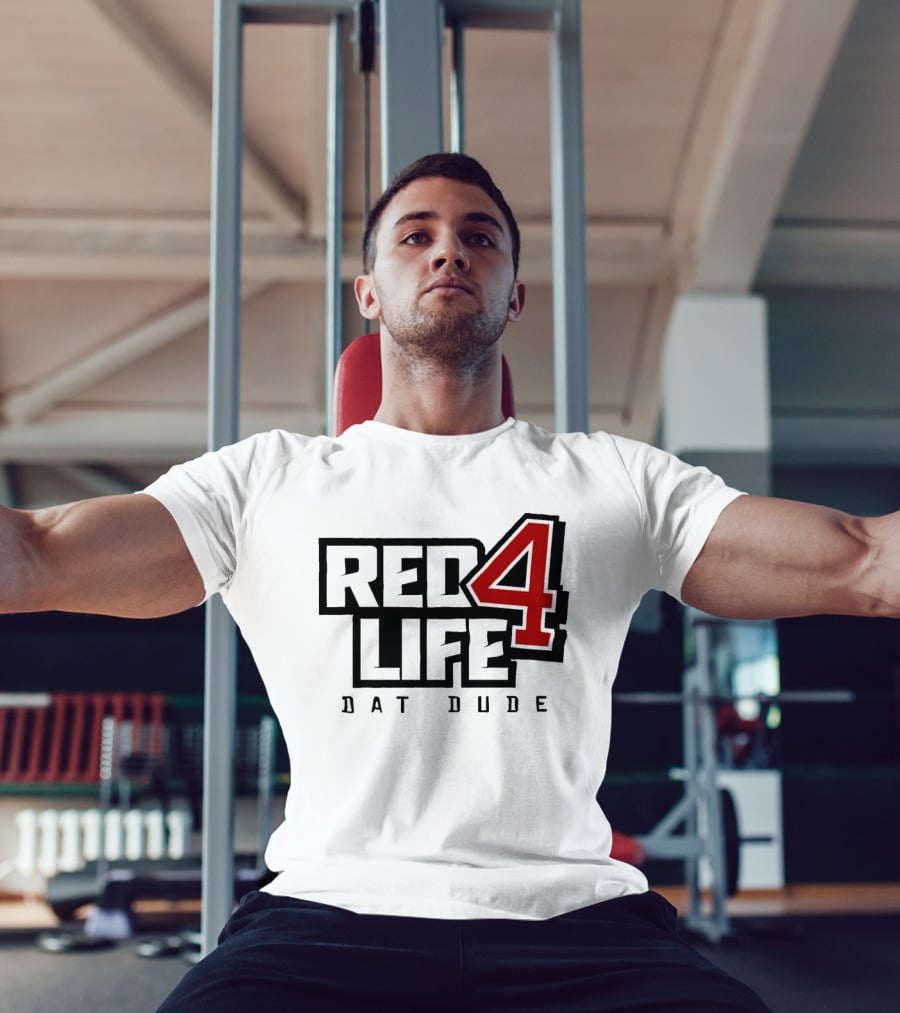 Red4Life Bat Dude Cincinnati Reds Baseball Fan Spirit T-Shirt