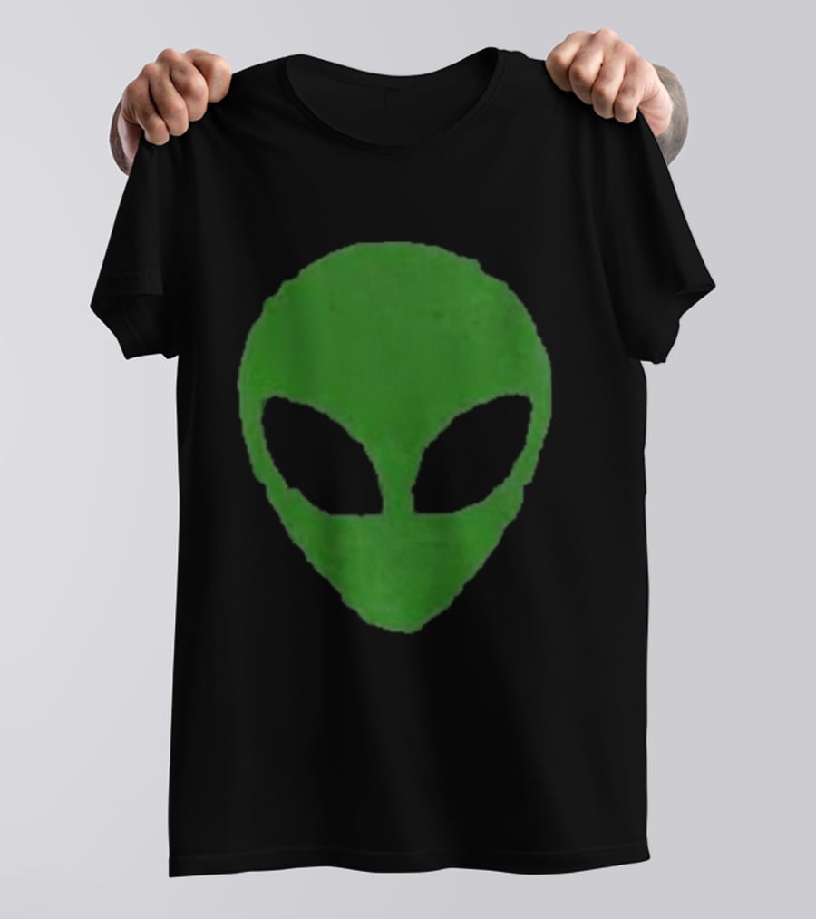 Margo Millet Alien Green Face Money Troubles T-Shirt