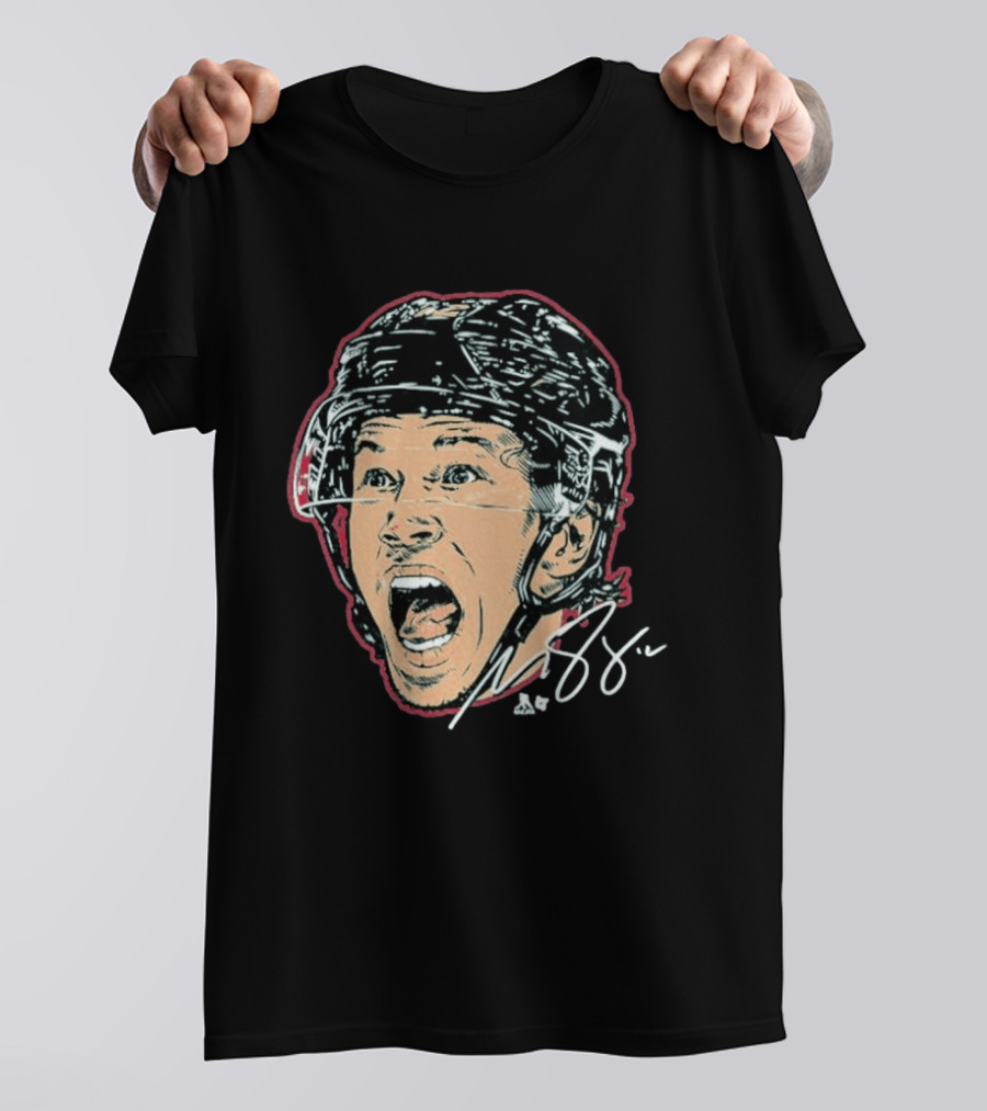 Matt Boldy 12 Swag Head Hockey Player Autograph T-Shirt