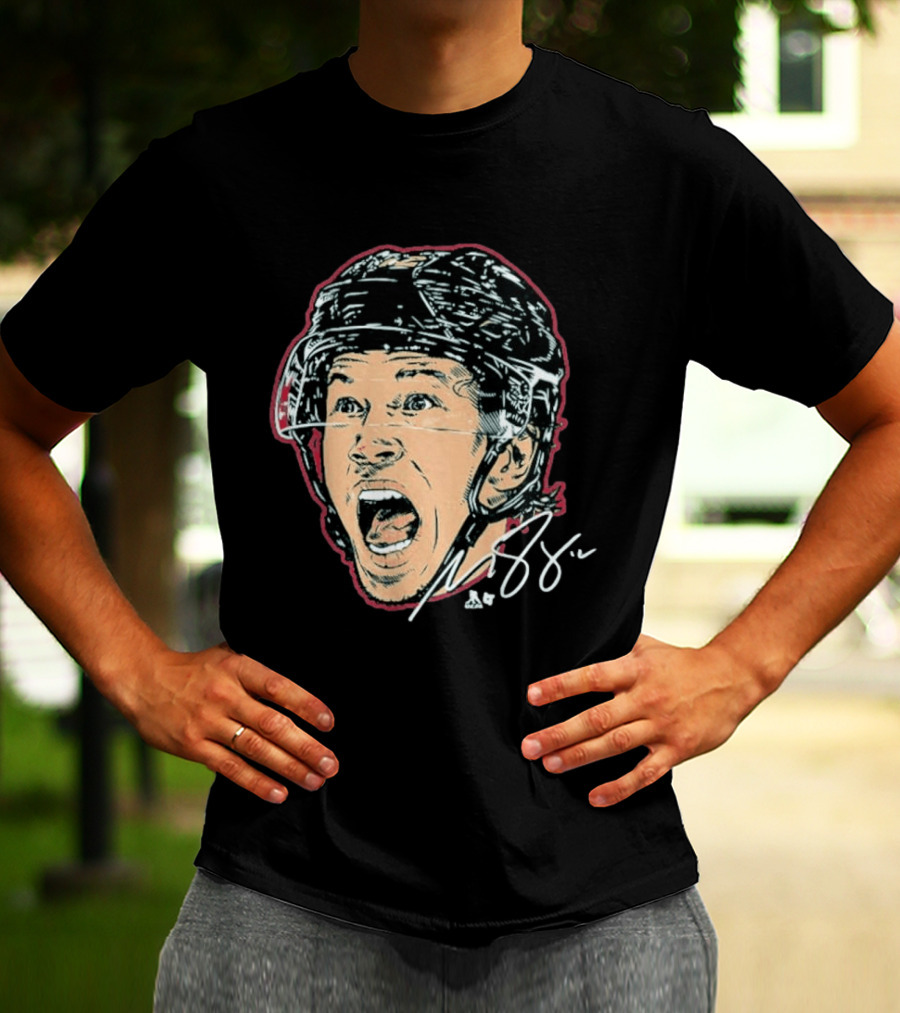 Matt Boldy 12 Swag Head Hockey Player Autograph T-Shirt