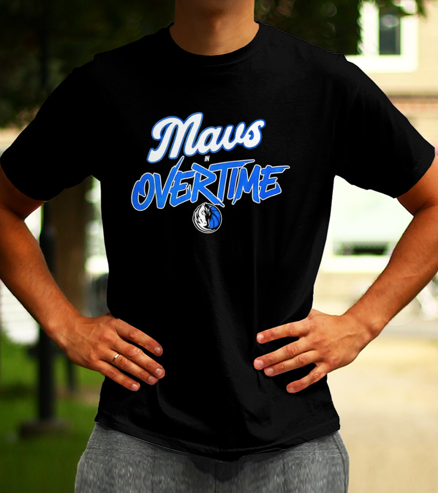 Mavs Overtime Dallas Mavericks Basketball Event T-Shirt