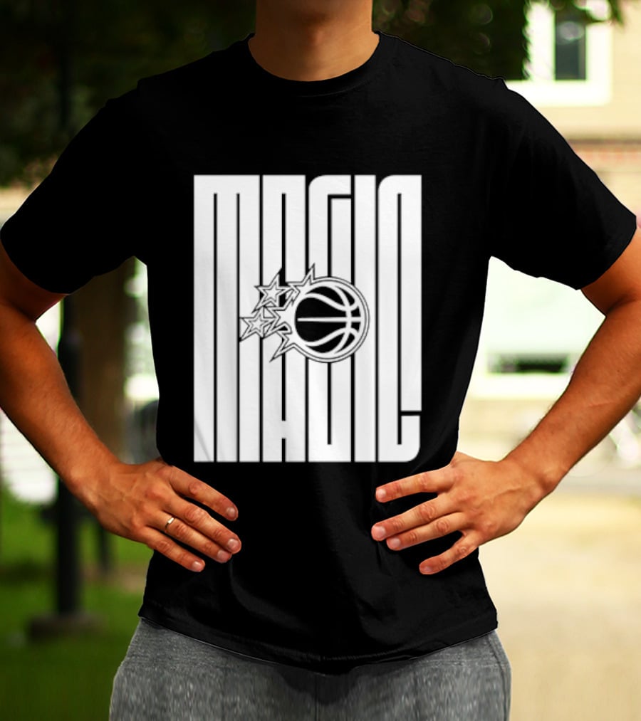 Orlando Magic Basketball Team Logo NBA Merchandise T-Shirt