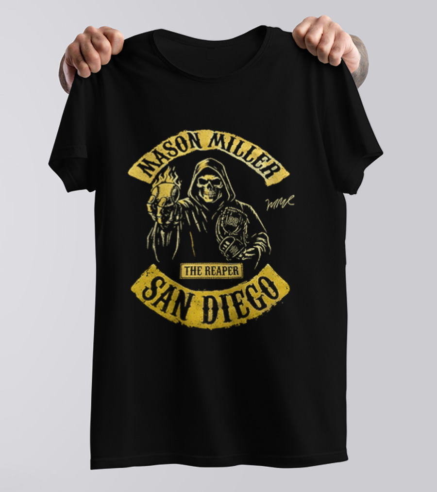 Mason Miller The Reaper San Diego Padres T-Shirt