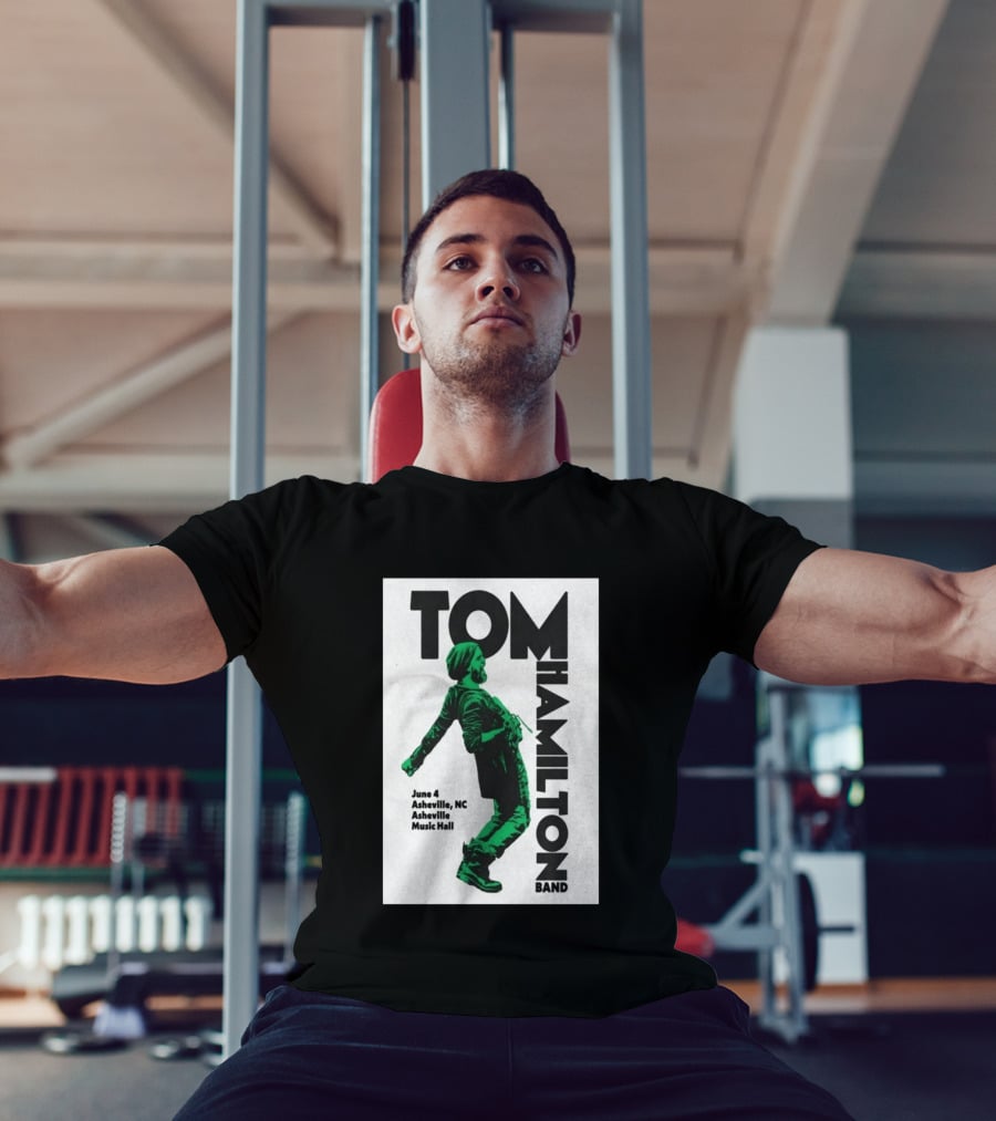 Tom Hamilton Band Asheville NC June 4 Asheville Music Hall T-Shirt