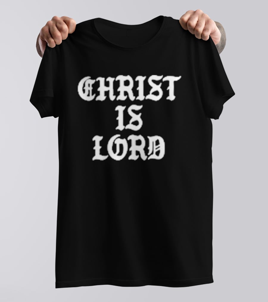 Valley Operations Group Christ Is Lord Faith T-Shirt