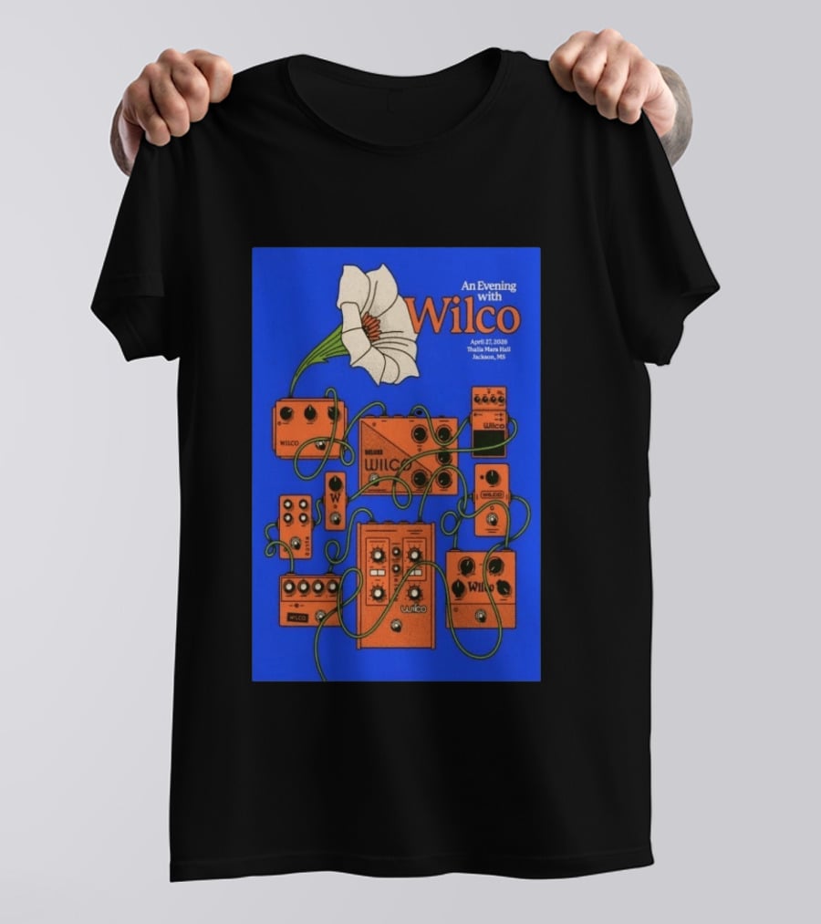 An Evening With Wilco April 27 2026 Thalia Mara Hall Jackson MS T-Shirt