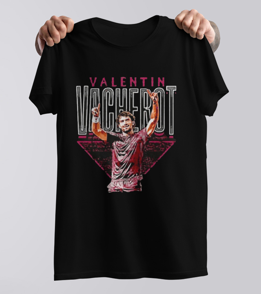 Valentin Vacherot Tennis Player Celebration T-Shirt