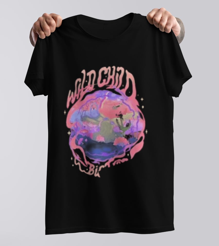 Big Wild Universe 2025 Tour Psychedelic Earth T-Shirt
