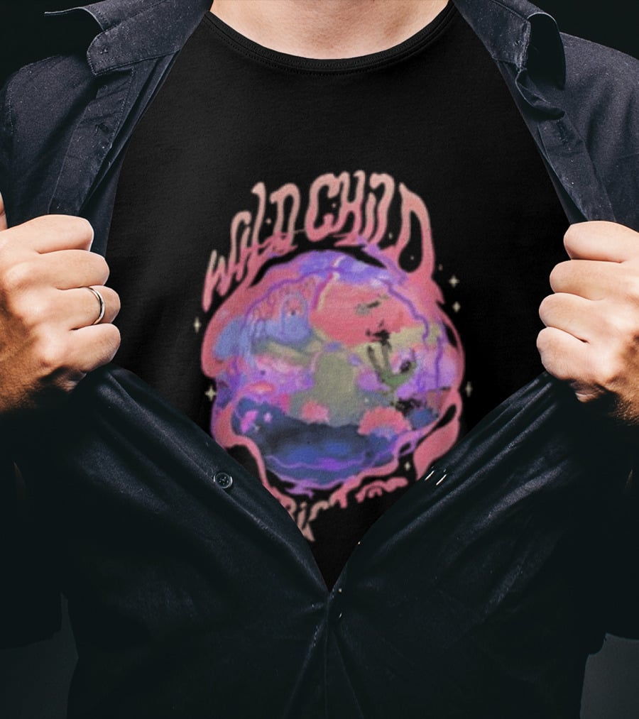 Big Wild Universe 2025 Tour Psychedelic Earth T-Shirt