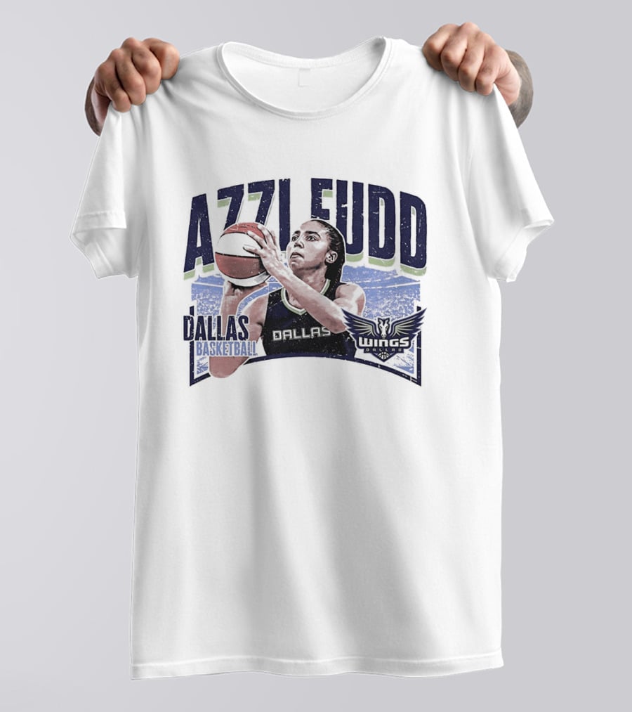 Azzi Fudd Dallas Wings Basketball WNBA T-Shirt