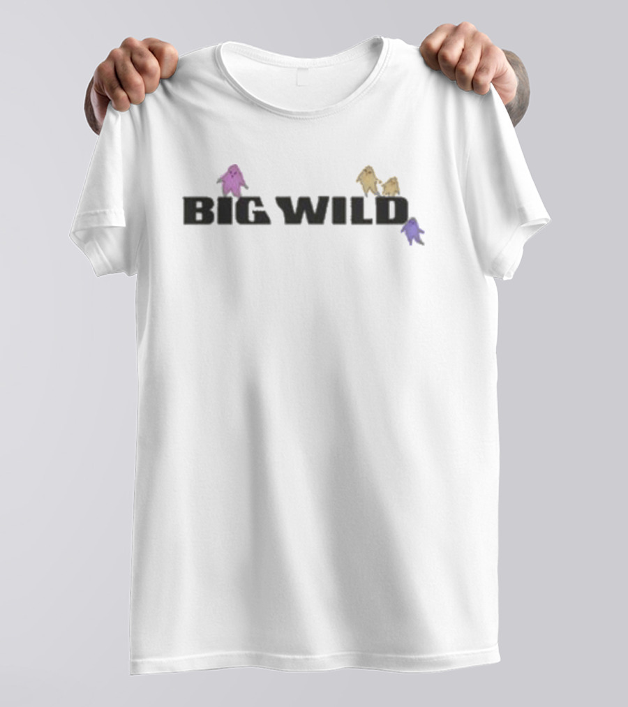 Big Wild Colorful Figures T-Shirt