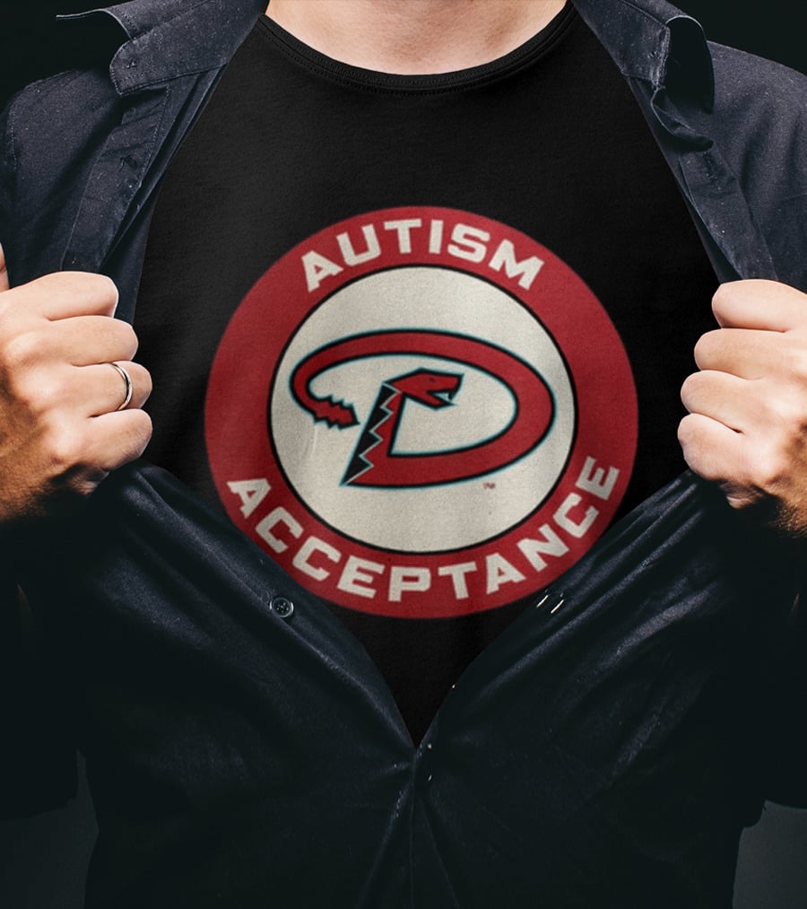 D Backs Autism Acceptance Night Hat Giveaway 2026 T-Shirt