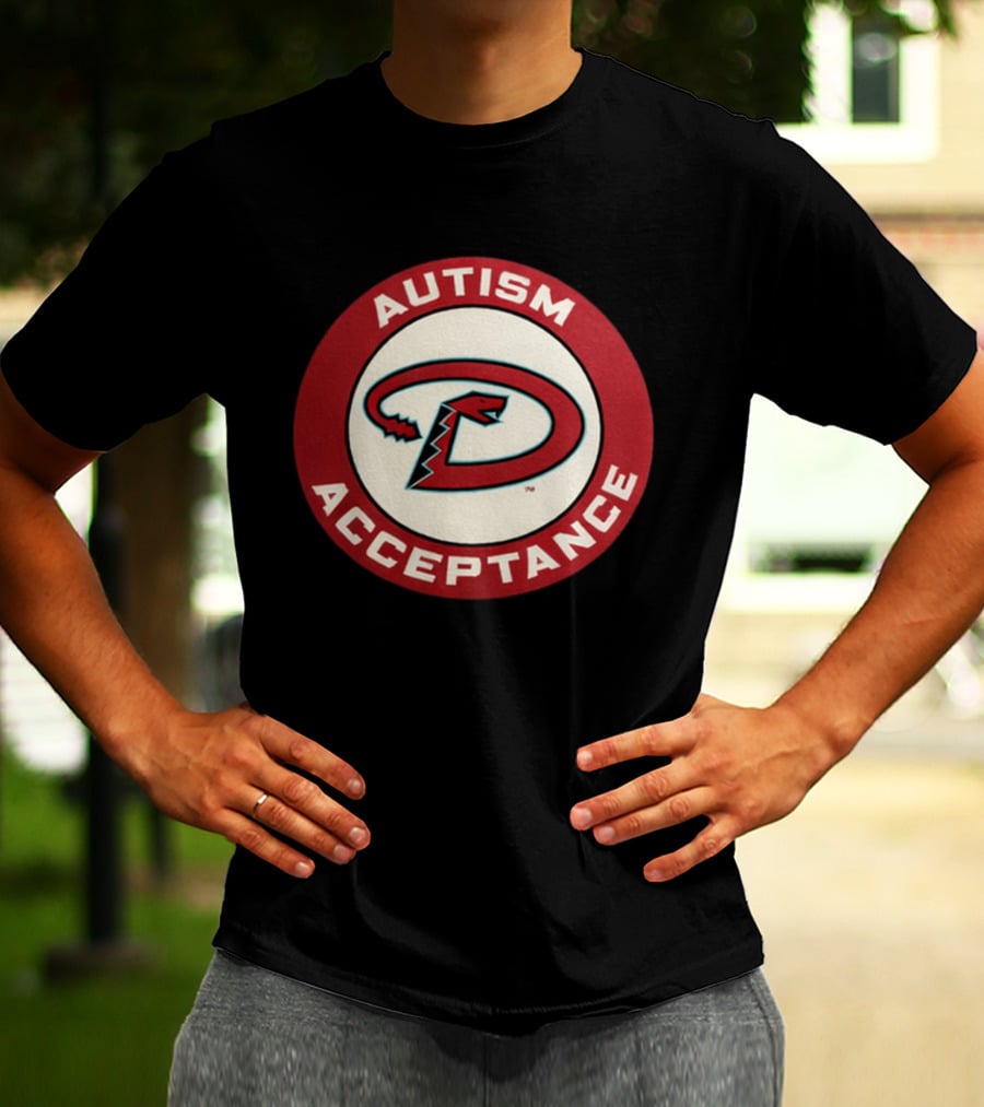 D Backs Autism Acceptance Night Hat Giveaway 2026 T-Shirt
