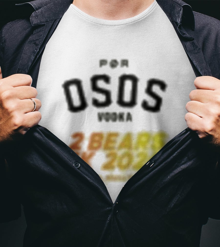 Por Osos Vodka 2 Bears 5K 2026 Event T-Shirt
