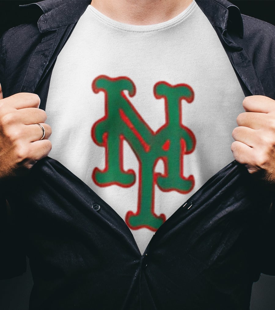 New York Mets Italian Heritage Night 2026 Mets NY Green And Red T-Shirt