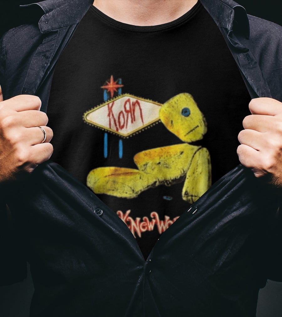 Korn Sick New World 2026 Las Vegas Voodoo Doll April 25 Event T-Shirt