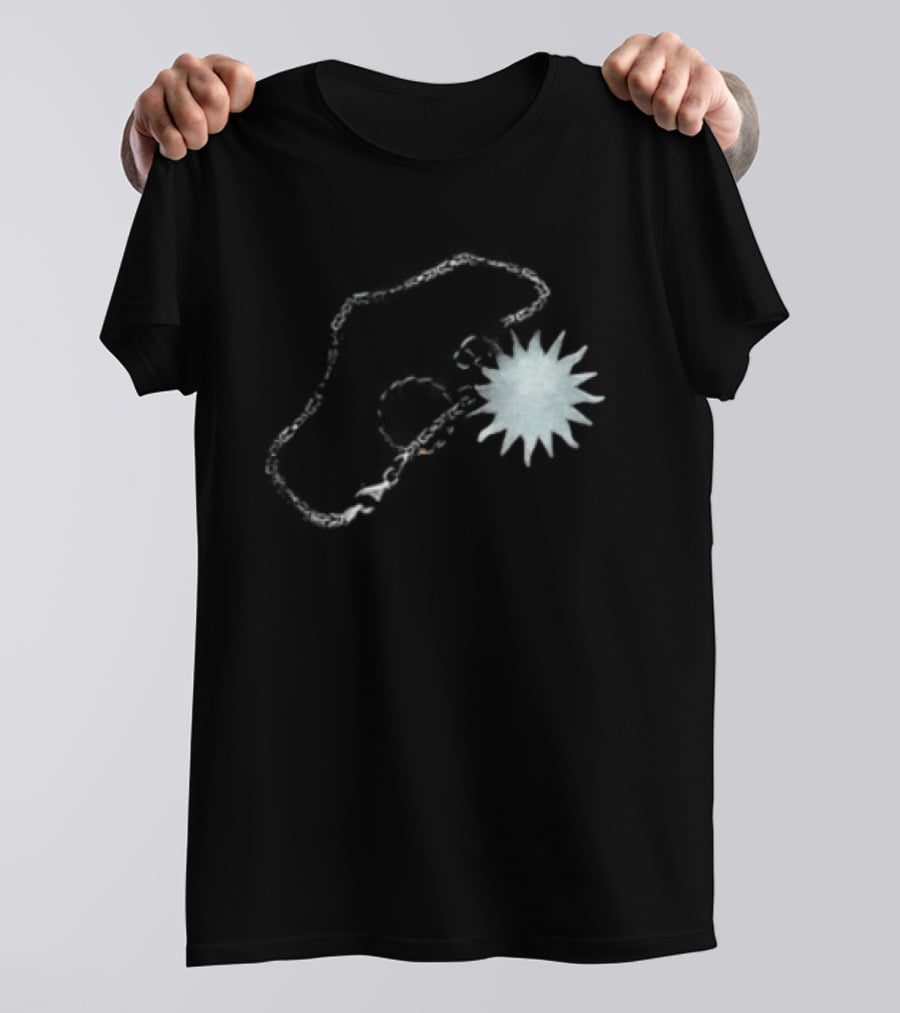 Loathe Necklace Smoke Spiral And Starburst T-Shirt