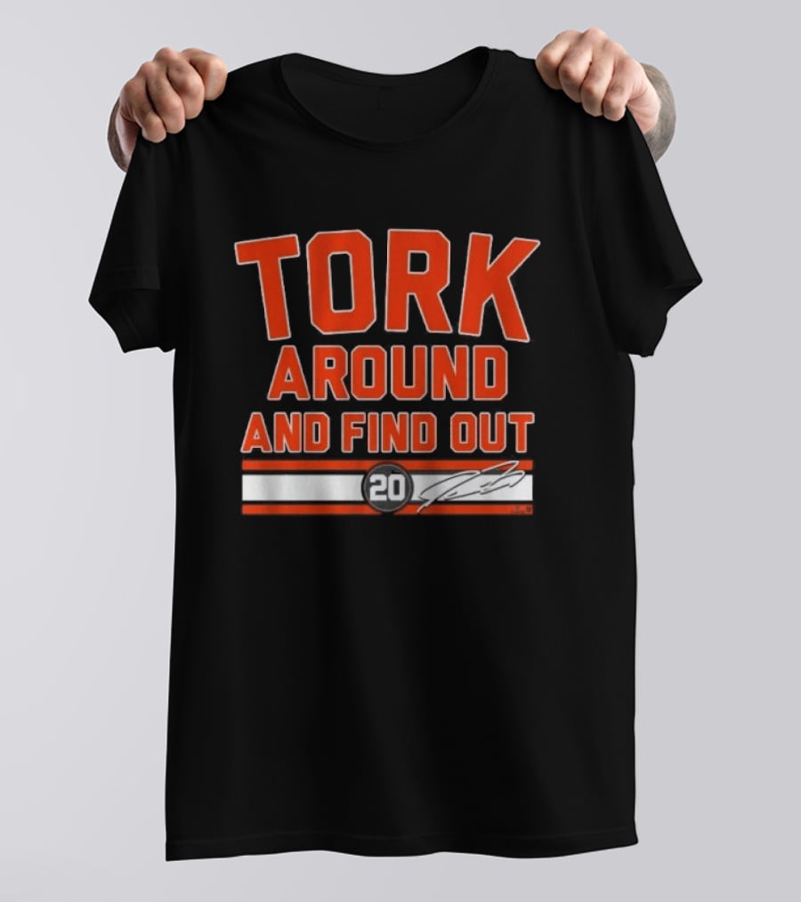 Tork Around And Find Out Spencer Torkelson Baseball T-Shirt