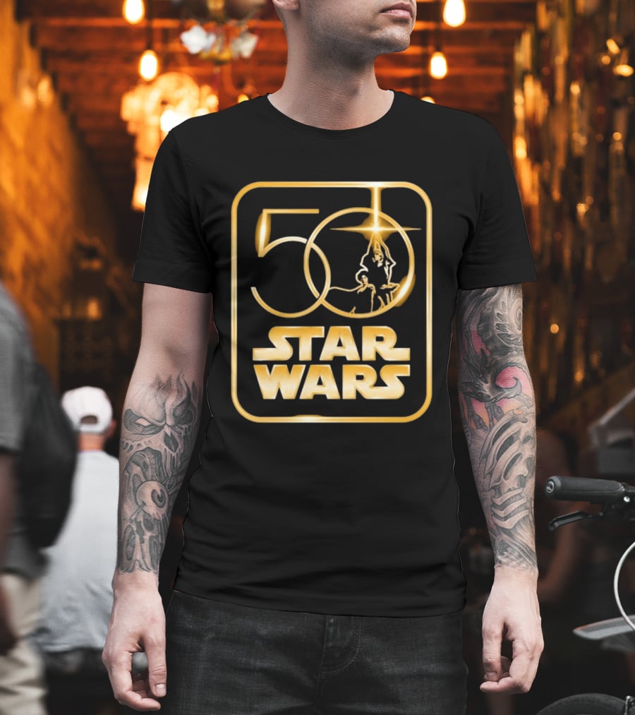 Star Wars 50th Anniversary Golden Celebration T-Shirt
