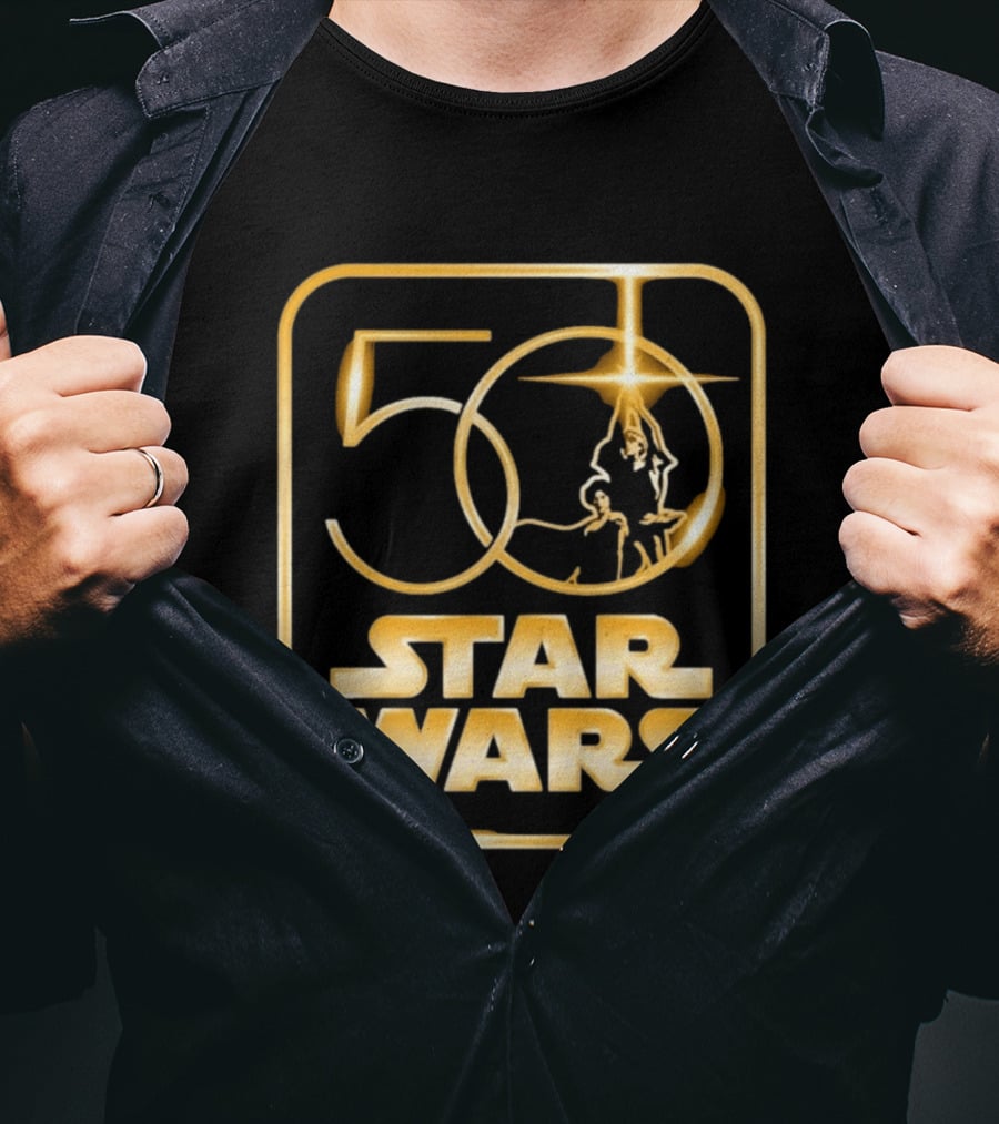 Star Wars 50th Anniversary Golden Celebration T-Shirt