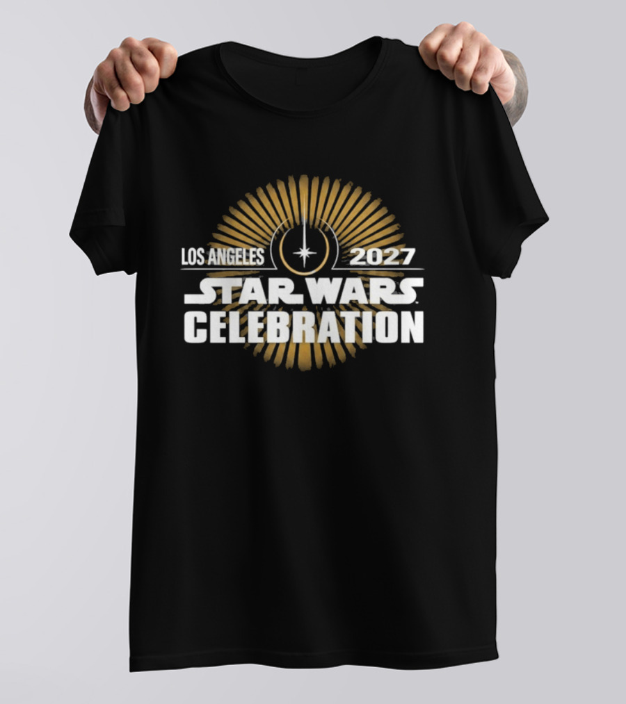 Los Angeles 2027 Star Wars Celebration Sunburst T-Shirt