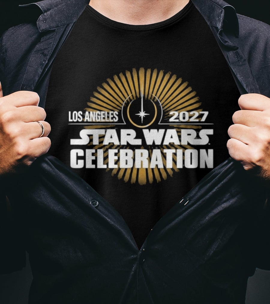 Los Angeles 2027 Star Wars Celebration Sunburst T-Shirt