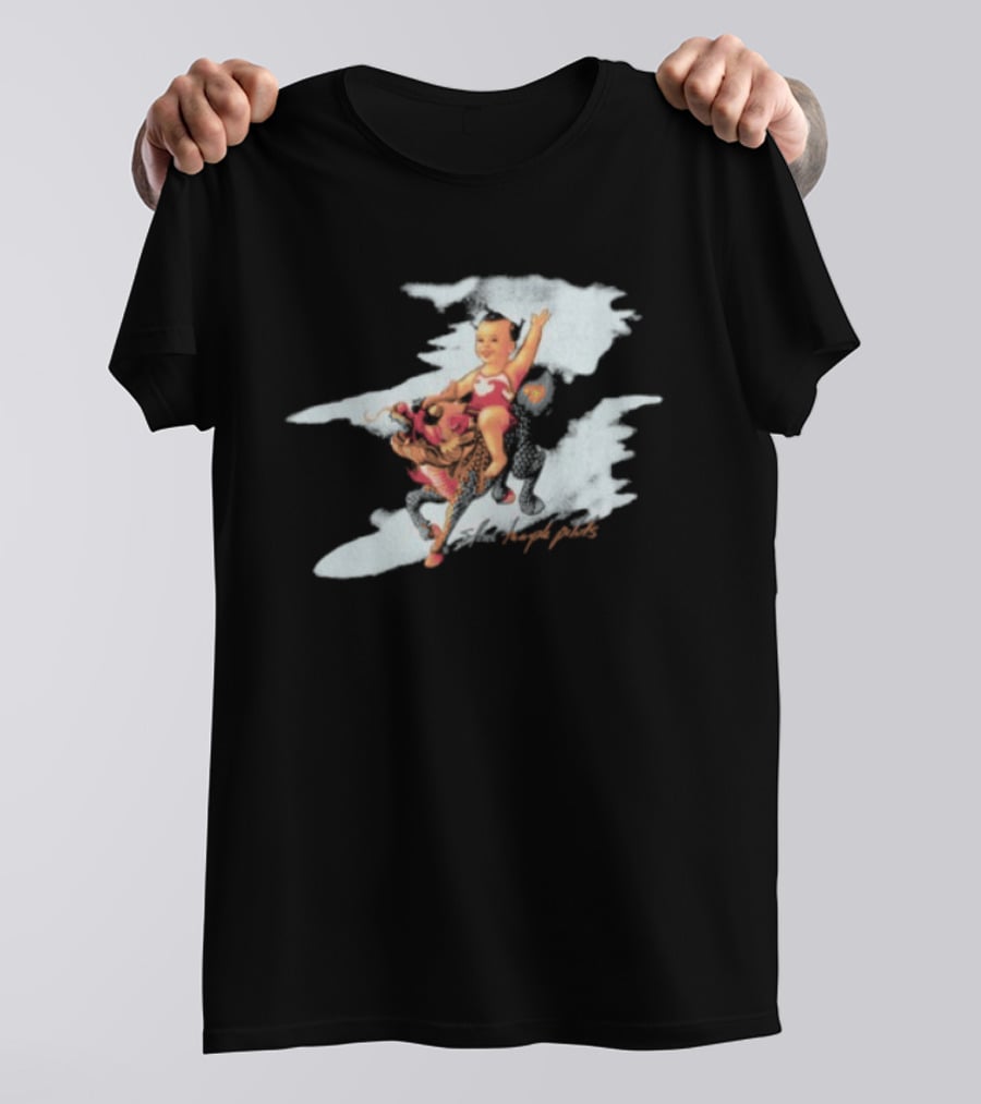 Stone Temple Pilots Tiny Music Tour Baby Angel Design 1994 T-Shirt