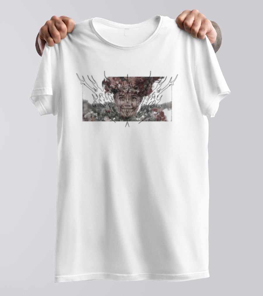 Darko Us Oni 2 World Tour Warped Antlered Face T-Shirt