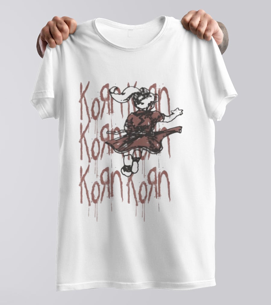 Korn Follow The Leader Drip T-Shirt