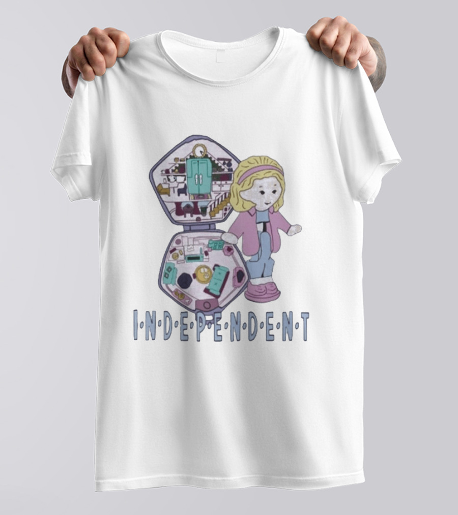 Independent Polly Pocket Retro Toy Character Nostalgia T-Shirt