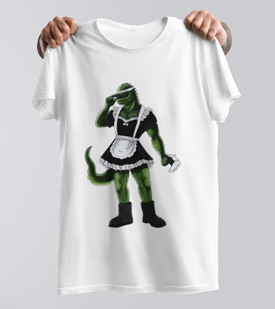 King Kreas Lizard Maid Cosplay Unique Fantasy T-Shirt