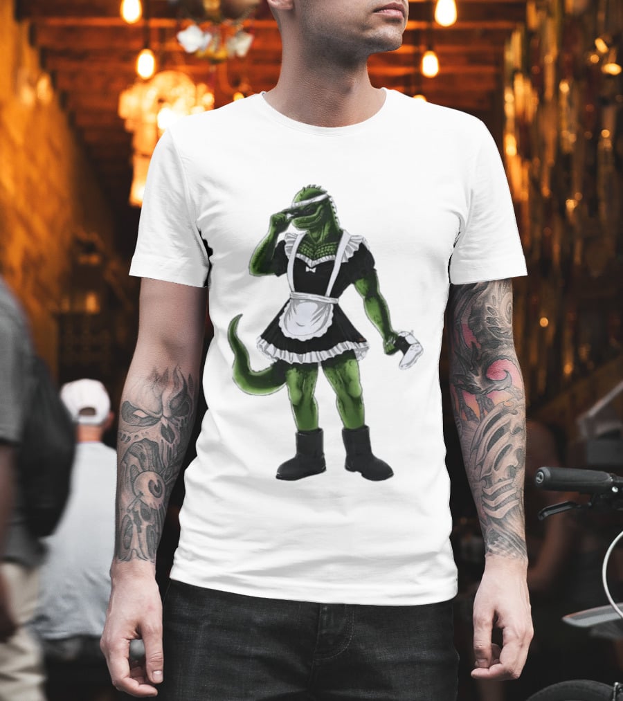 King Kreas Lizard Maid Cosplay Unique Fantasy T-Shirt