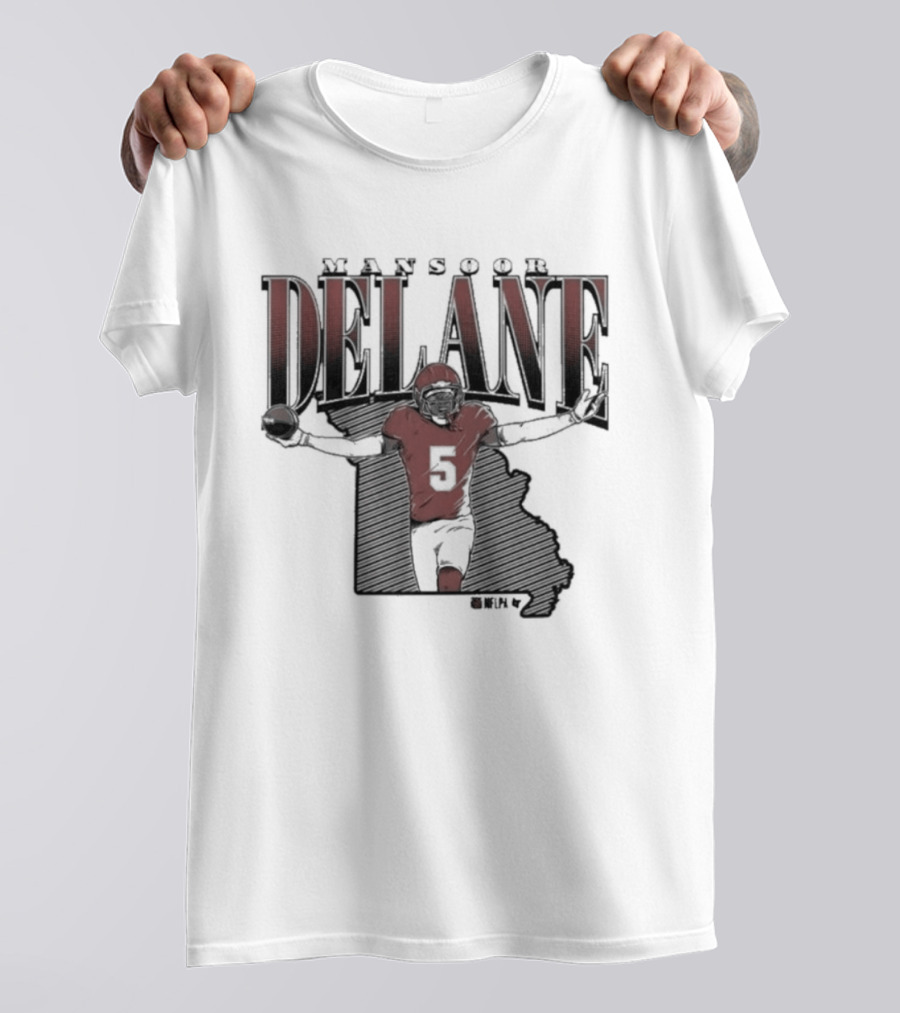 Mansoor Delane 5 Kansas City Chiefs Star Remix T-Shirt