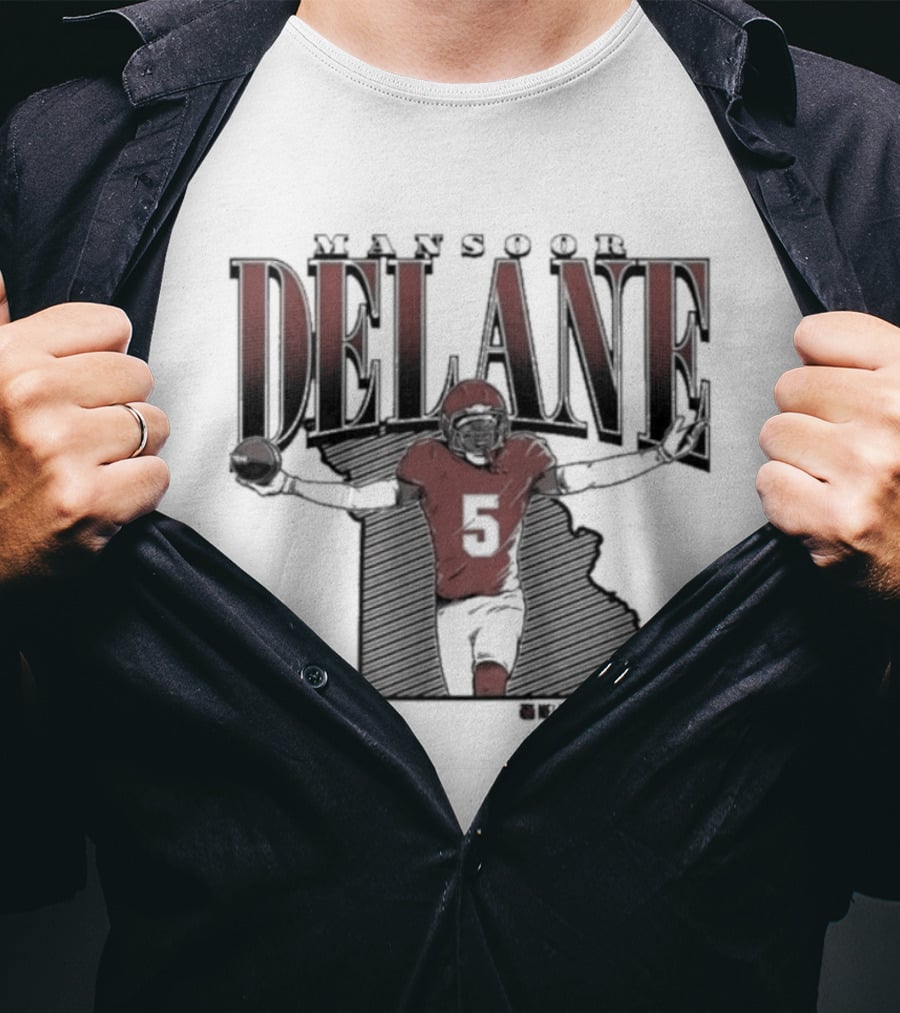 Mansoor Delane 5 Kansas City Chiefs Star Remix T-Shirt