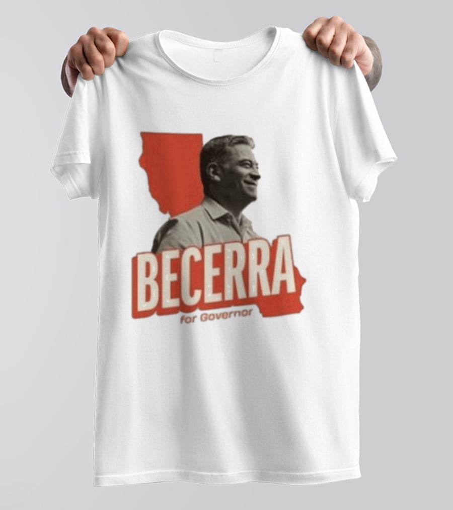 Becerra For Governor Xavier Becerra Election Photo T-Shirt