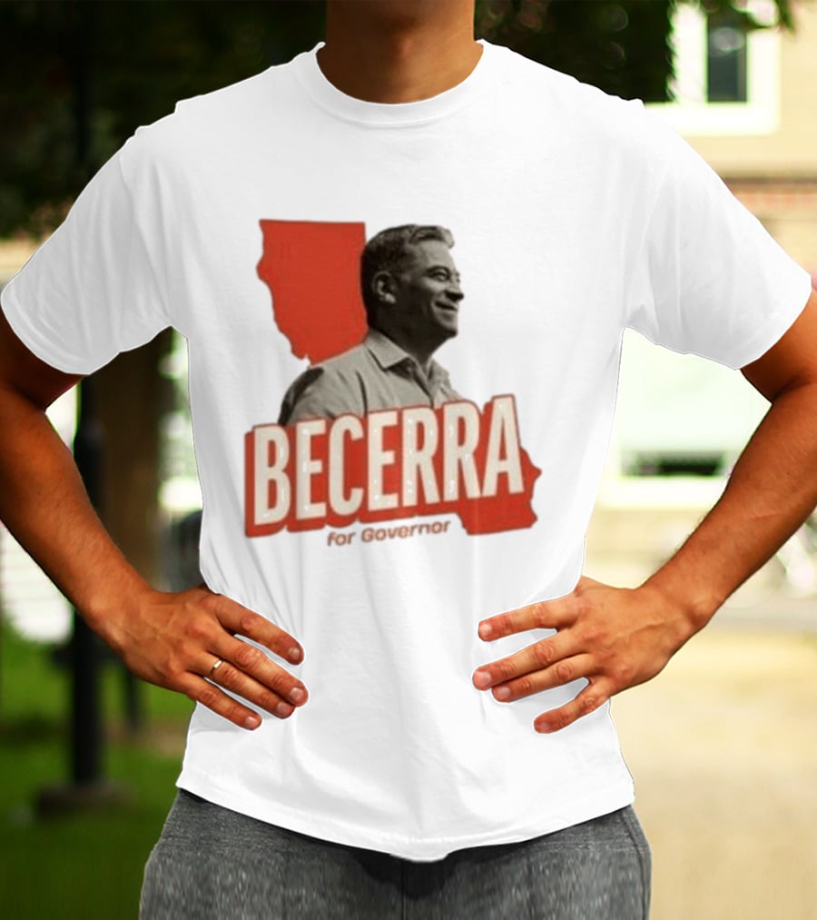 Becerra For Governor Xavier Becerra Election Photo T-Shirt