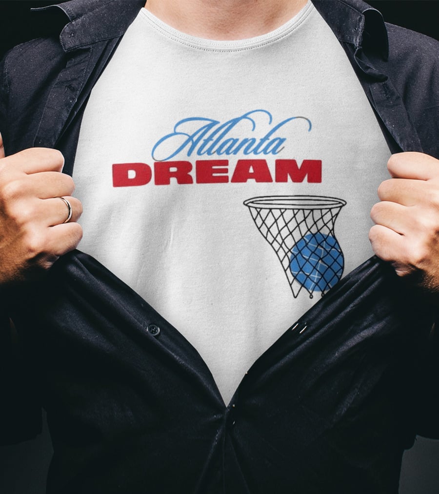 Atlanta Dream Basketball Net T-Shirt