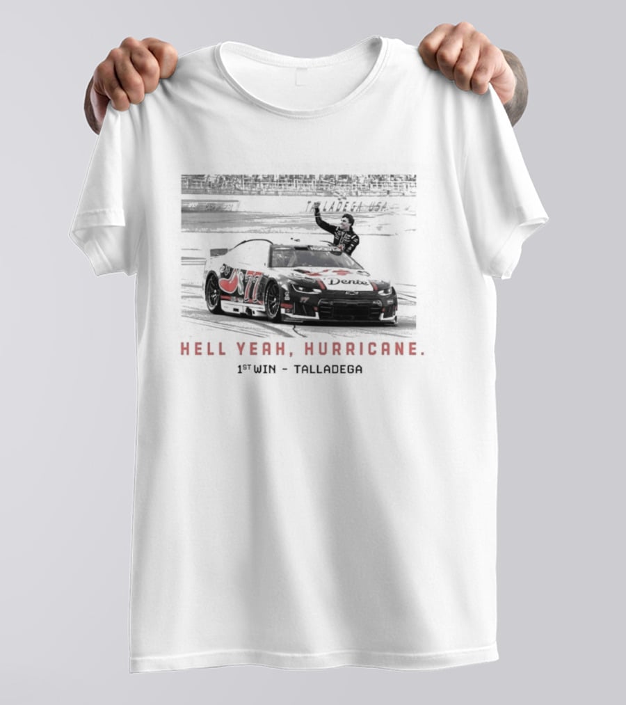 Carson Hocevar Hell Yeah Hurricane Talladega Win Number 42 Racing T-Shirt