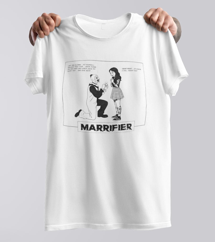 Marrifier X Terrifier Movie T-Shirt