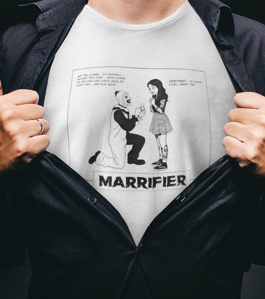 Marrifier X Terrifier Movie T-Shirt