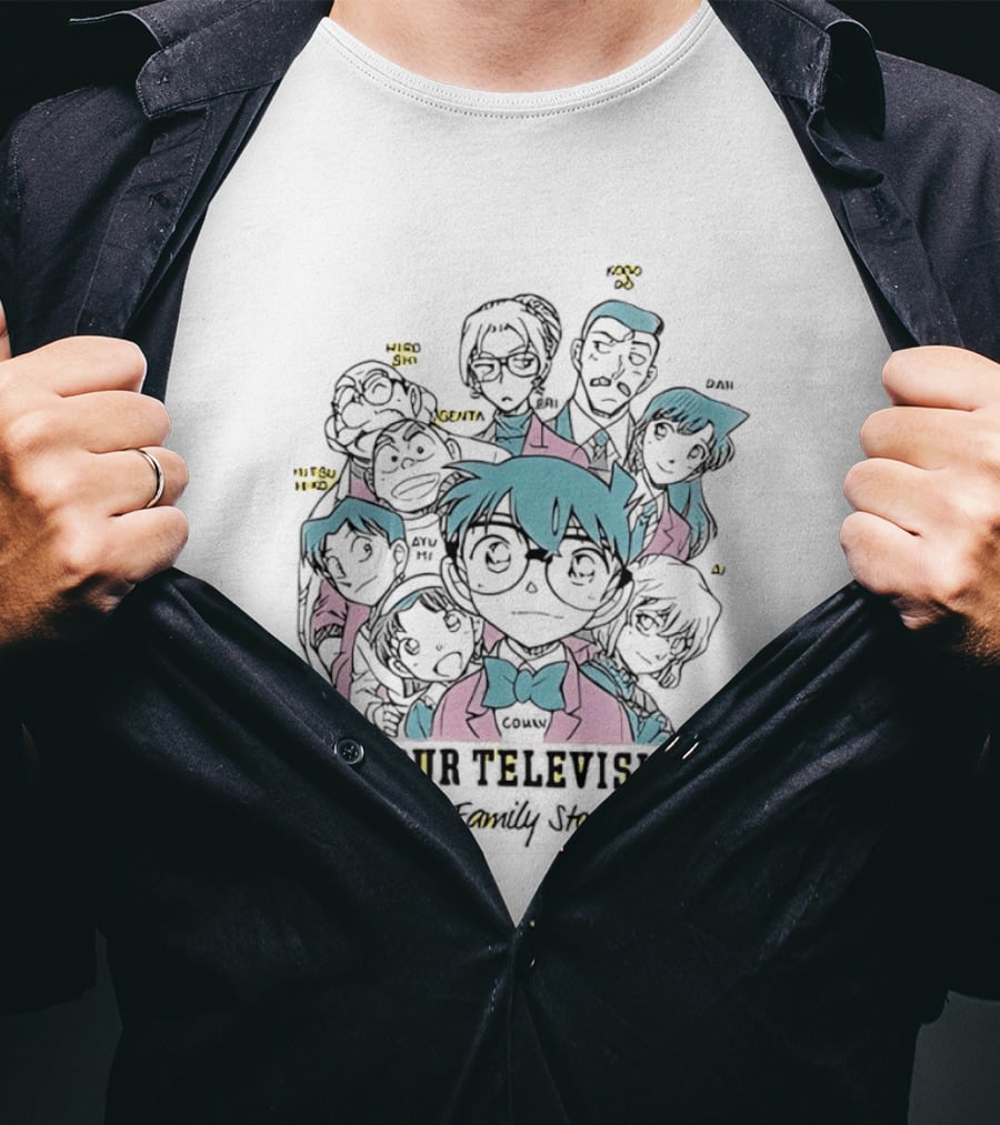 24hour Television Conan Edogawa My Family Story T-Shirt