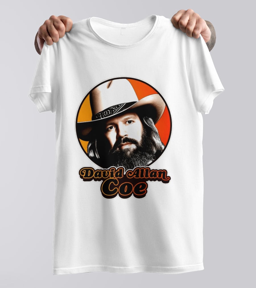 David Allan Coe Memories Legend RIP Cowboy Hat T-Shirt