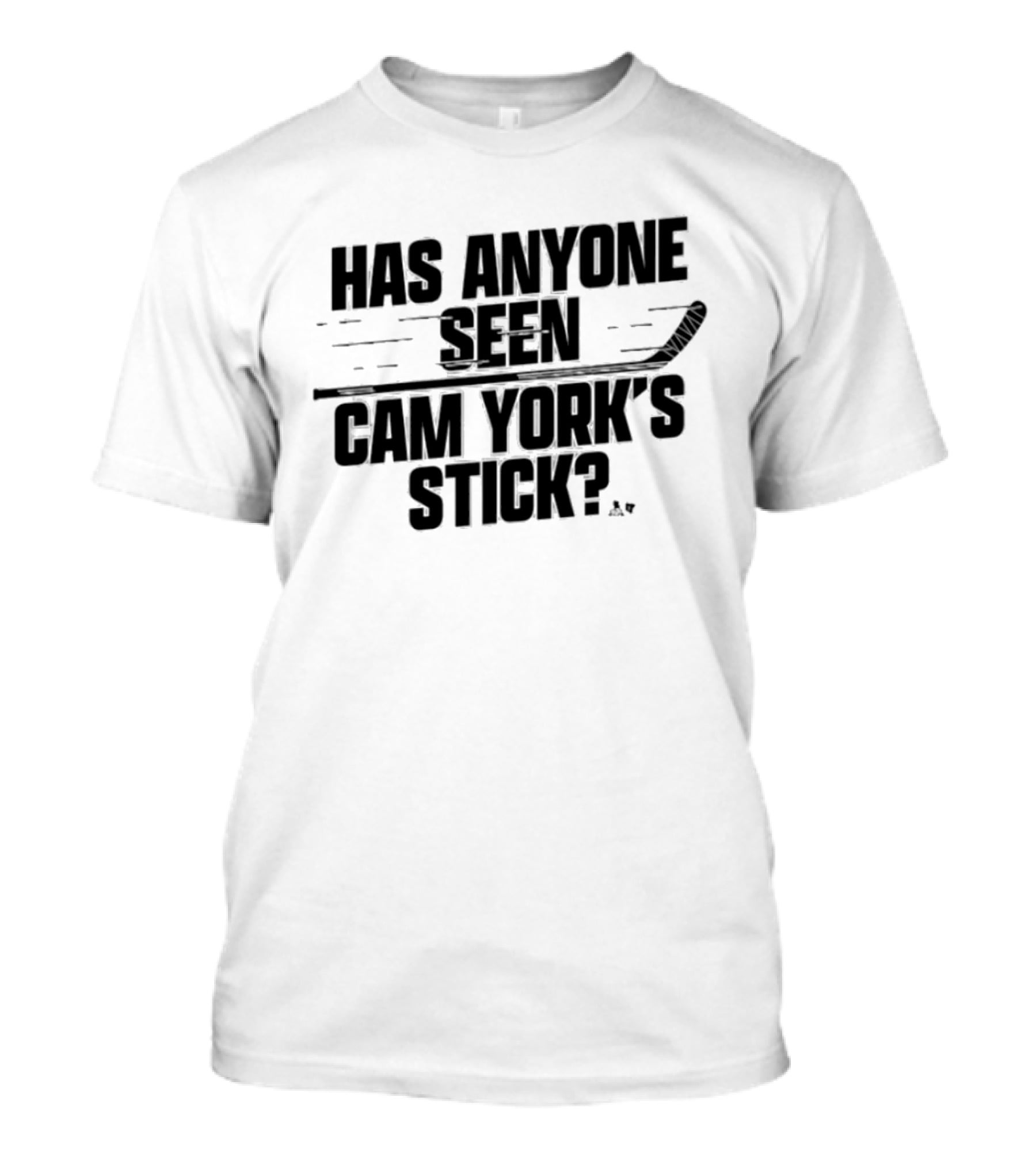 Has Anyone Seen Cam York's Stick Fun Hockey Question T-Shirt