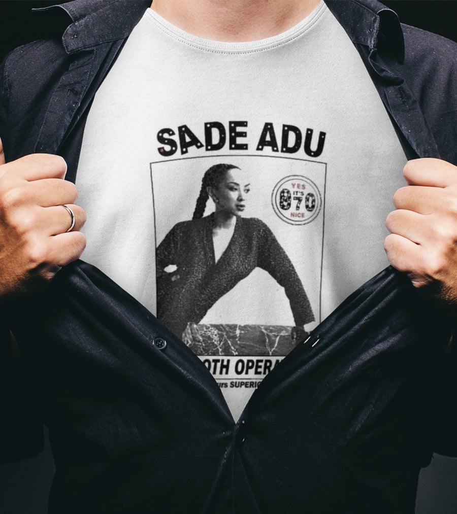 Sade Adu Smooth Operator 1984 Yours Superior T-Shirt
