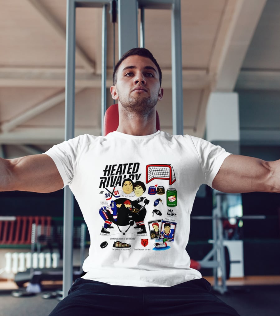 Heated Rivalry 24 Vs 81 Shane Hollander Ilya Rozanov Hockey Showdown Iconic Duel T-Shirt