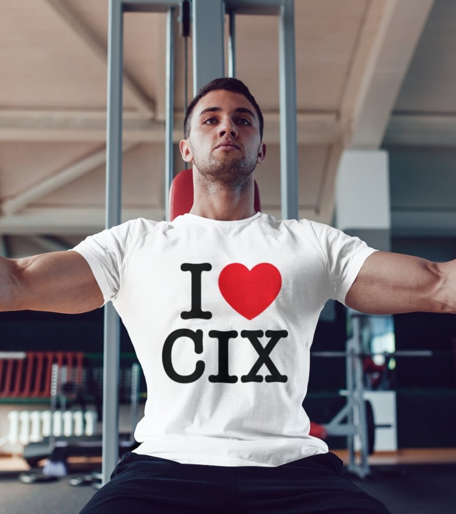 I Love CIX Fan Merchandise With Heart T-Shirt